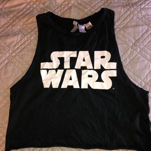 Start wars crop top